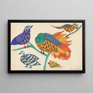 Atelier Martine - Design for embroidery of birds.webp