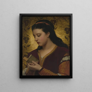 Attilio Baccani - Lady Reading A Book.webp