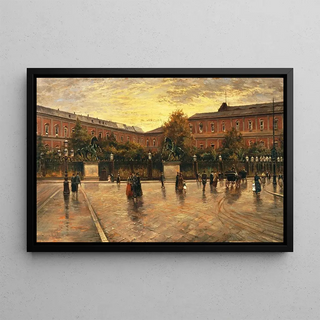 Attilio Pratella - Naples Palazzo Reale.webp