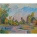 Maalauksen jäljennös Joen rannalla - Pierre-Auguste Renoir
