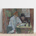 Maalauksen jäljennös Kahvilassa La Mie - Henri de Toulouse-Lautrec