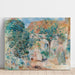 Maalauksen jäljennös Au Jardin en Bretagne - Pierre-Auguste Renoir