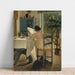 Maalauksen jäljennös Aamiaisen äärellä - Laurits Andersen Ring