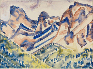 August Babberger - Berglandschaft.webp