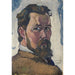 Autoportraatti - August Babberger — näkymä teoksesta