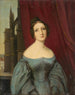 Maria Magdalena von Kachthaler devant la cathédrale de Fribourg - August Boötz — näkymä teoksesta
