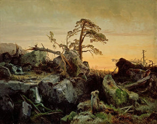 Maisema - August Cappelen — näkymä teoksesta