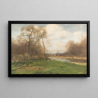 August Fink - Pheasant by the riverside.webp