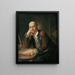 Jean Népomucène Chevalier impérial de Humbourg - August Friedrich Oelenhainz — kehystetty taideteos seinällä