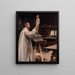 Anders Zorn in ateljeestaan - August Hagborg — kehystetty taideteos seinällä