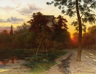 Château de Chapultepec - August Löhr — näkymä teoksesta