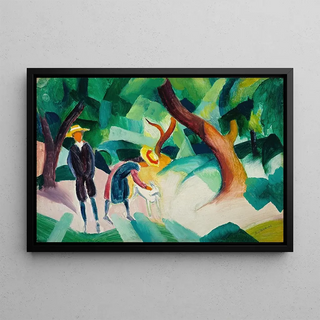 August Macke - Children with a Goat.webp