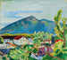 Keväinen maisema Tegernseessä - August Macke — näkymä teoksesta