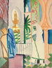 Temppelissä - August Macke — näkymä teoksesta