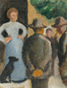 Ihmiset kadulla - August Macke — näkymä teoksesta