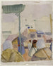 Tunis Markkinat II - August Macke — näkymä teoksesta