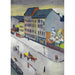 Maalauksen jäljennös Notre katu harmaana - August Macke
