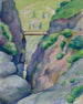 Gorges du Tegernsee - August Macke — näkymä teoksesta