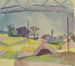 Hilterfingenin näkymä - August Macke — näkymä teoksesta