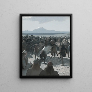 August Malmstrm - The HorseFight at Hlidarendi.webp