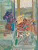 Une dame avec un parasol - August Rieger — näkymä teoksesta