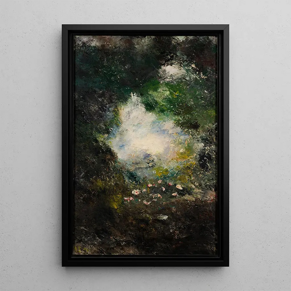 Maalauksen jäljennös Ihmemaailma - August Strindberg