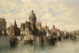 August Von Siegen - Blick auf Amsterdam.webp