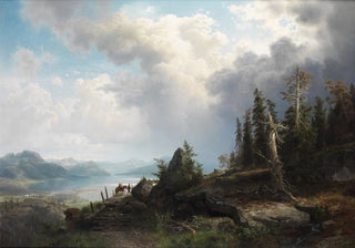 August Wilhelm Leu - Gebirgslandschaft.webp