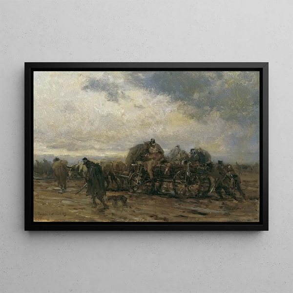 August von Pettenkofen - Der Verwundetentransport II.webp