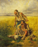 Varkaiden maalaus maissipellossa - August von Pettenkofen — näkymä teoksesta