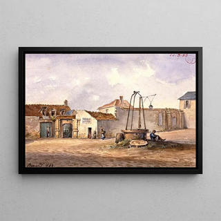 AugusteSbastien Bnard - Restes de lglise Saint Martin place de la collgiale faubourg Saint Marcel.webp