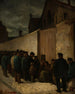 "Les Pauvres au coin de la rue de la Santé" - Auguste André Lançon — näkymä teoksesta