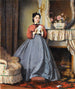La Lettre d'amour - Auguste Toulmouche — näkymä teoksesta