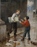 Onnen hetkessä - Augustus Edwin Mulready — näkymä teoksesta