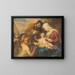Adoration de la Sainte Famille - Ecole autrichienne — kehystetty taideteos seinällä