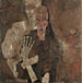 Auto-vision II Mort et homme - Egon Schiele — näkymä teoksesta