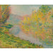 Maalauksen jäljennös Syksy Jeufossessa - Claude Monet