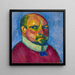 Autoportrait - Alexej von Jawlensky — kehystetty taideteos seinällä