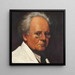 Autoportrait - Arthur Segal — kehystetty taideteos seinällä