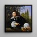 Autoportrait - Bartholomeus van der Helst — kehystetty taideteos seinällä