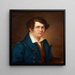 Autoportrait - Carl Wilhelm Nordgren — kehystetty taideteos seinällä
