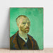 Maalauksen jäljennös Autoportrait (Dédié à Paul Gauguin) - Vincent van Gogh
