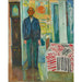 Maalauksen jäljennös Autoportrait - Edvard Munch