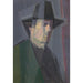 Maalauksen jäljennös Autoportrait - Georges Valmier