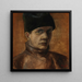 Autoportrait - Henry Ericsson — kehystetty taideteos seinällä
