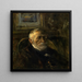 Autoportrait - Jozef Israëls — kehystetty taideteos seinällä