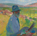 Autoportrait La Bastide du Vert - Henri Martin — näkymä teoksesta