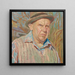 Autoportrait - Stanisław Kamocki — kehystetty taideteos seinällä