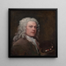 Autoportrait - William Hogarth — kehystetty taideteos seinällä