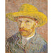 Maalauksen jäljennös Vincent van Gogh:n päänauha oljista - Vincent van Gogh